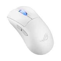 ASUS ROG Keris II Ace Wireless AimPoint White mouse Gaming Mano destra RF Wireless + Bluetooth + USB Type-A Ottico 42000 DPI