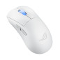 ASUS ROG Keris II Ace Wireless AimPoint White mouse Gaming Mano destra RF Wireless + Bluetooth + USB Type-A Ottico 42000 DPI