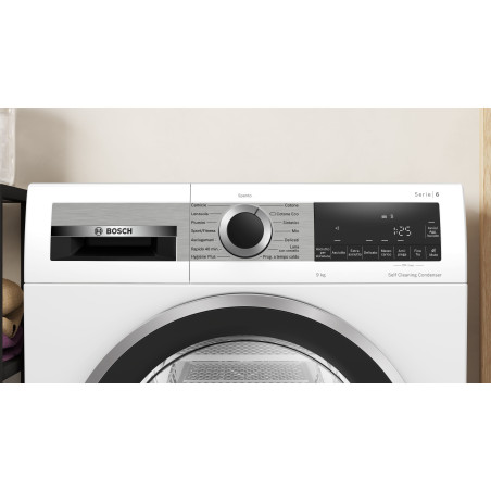 Bosch Serie 6 WQG245D0IT Asciugatrice a pompa di calore 9 kg Classe A+++