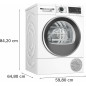 Bosch Serie 6 WQG245D0IT Asciugatrice a pompa di calore 9 kg Classe A+++