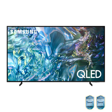 Samsung Q60D TV QLED 4K 65” QE65Q60DAUXZT Smart TV Wi-Fi Titan Gray 2024, Quantum Processor Lite 4K, 4K Upscaling, AirSlim