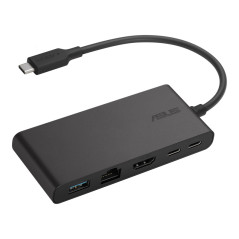 ASUS Dock 4K Cablato USB 3.2 Gen 2 (3.1 Gen 2) Type-C Nero