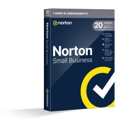 Norton Small Business | Protezione antivirus per piccole imprese e small office | 20 dispositivi | Licenza di 1 anno