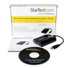 StarTech.com Adattatore USB a VGA - Scheda USB per PC e MAC- 1920x1200