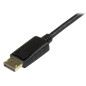 StarTech.com Cavo convertitore DisplayPort a DVI da 91 cm - Adattatore DP a DVI-D - Nero 1920x1200 M/M