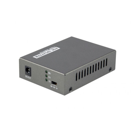 LevelOne POS-3000 divisore di rete Nero Supporto Power over Ethernet (PoE)