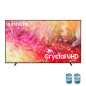 Samsung TV Crystal UHD 4K 65” UE65DU7170UXZT Smart TV Wi-Fi Black 2024, Processore Crystal 4K, 4K Upscaling, Slim Look Design,