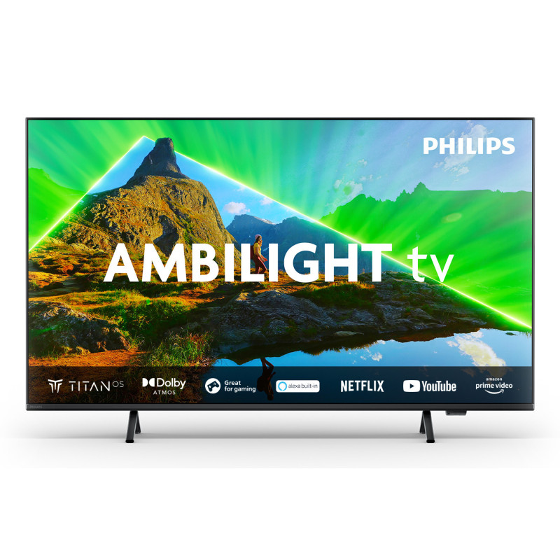 Philips Ambilight 4K 139,7 cm (55") 4K Ultra HD Smart TV Wi-Fi Nero