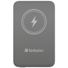 Verbatim Charge 'n' Go Polimeri di litio (LiPo) 10000 mAh Carica wireless Grigio