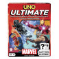 Games Uno Ultimate Marvel Gioco Di Carte Con 4 Carte Laminate Da Collezione: Black Panther, Captain Marvel, Iron Man E Thor