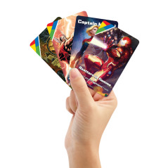 Games Uno Ultimate Marvel Gioco Di Carte Con 4 Carte Laminate Da Collezione  Black Panther, Captain Marvel, Iron Man E Thor