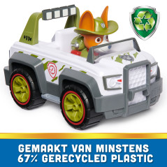 PAW Patrol , Hovercraft di Zuma, veicolo giocattolo con action figure da collezione, giocattoli progettati in modo sostenibile