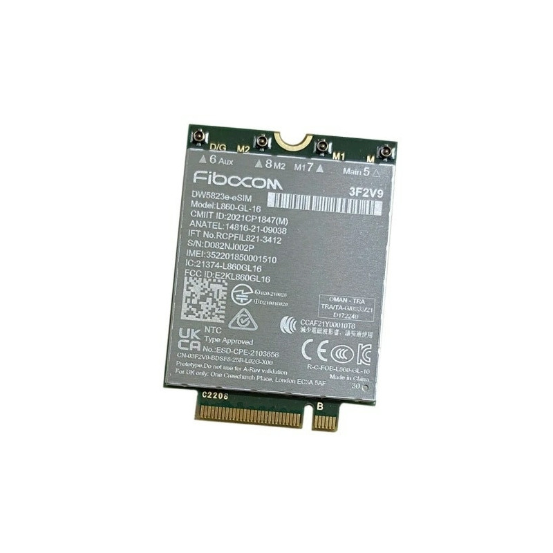 DELL DW5823E Interno WWAN 1000 Mbit/s