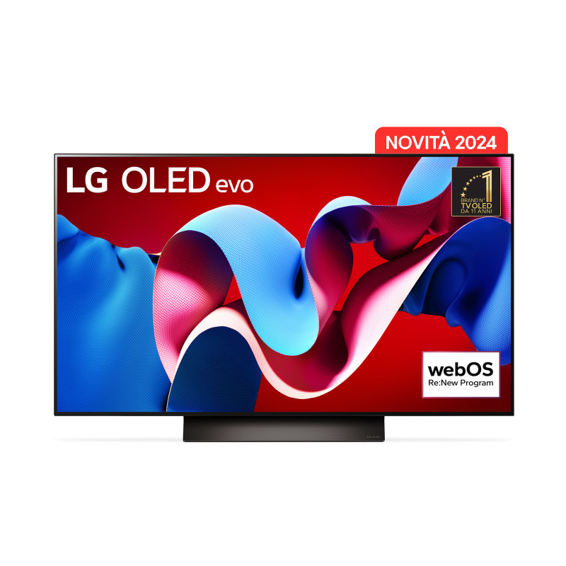 LG OLED evo C4 48'' Serie OLED48C44LA, 4K, 4 HDMI, Dolby Vision, SMART TV 2024