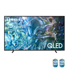 Samsung Q60D TV QLED 4K 85” QE85Q60DAUXZT Smart TV Wi-Fi Titan Gray 2024, Quantum Processor Lite 4K, 4K Upscaling, AirSlim