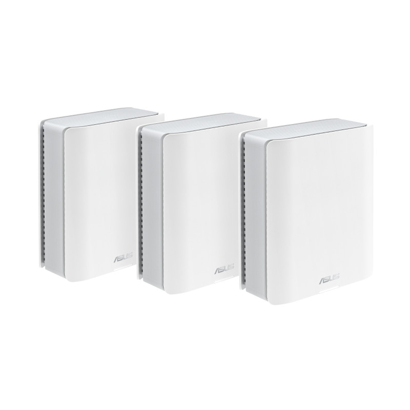 ASUS ZenWiFi BT10 – 3er Pack Weiß Tri-band (2,4 GHz/5 GHz/6 GHz) Wi-Fi 7 (802.11be) Bianco 3 Interno