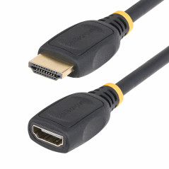 StarTech.com Cavo prolunga HDMI 2.0 da 2m, cavo HDMI ad alta velocità, 4K 60Hz, cavo adattatore di prolunga HDMI da maschio a