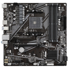 GIGABYTE Scheda madre A520M DS3H V2 - Supporta CPU AMD Ryzen serie 5000 AM4, fino a 4733 MHz DDR4 (OC), PCIe 3.0 x16, LAN GbE,