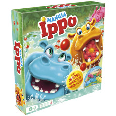 Hasbro Gaming Mangia Ippo Refresh, gioco da tavolo, per bambini dai 4 anni in su, da 2 a 4 giocatori