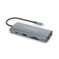 Conceptronic DONN06G replicatore di porte e docking station per laptop Cablato USB 3.2 Gen 1 (3.1 Gen 1) Type-C Grigio