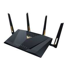 ASUS RT-BE88U router wireless 10 Gigabit Ethernet Dual-band (2.4 GHz/5 GHz) Nero, Grigio