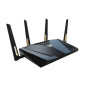 ASUS RT-BE88U router wireless 10 Gigabit Ethernet Dual-band (2.4 GHz/5 GHz) Nero, Grigio