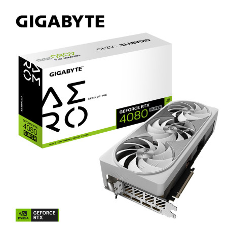 GIGABYTE AERO GeForce RTX 4080 SUPER OC 16G NVIDIA 16 GB GDDR6X