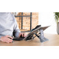 R-Go Tools RGORIDOCBL supporto per laptop Supporto per computer portatile Nero 55,9 cm (22")