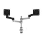 R-Go Tools RGOVLZE4TWSI supporto da tavolo per Tv a schermo piatto 81,3 cm (32") Scrivania Nero