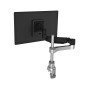 R-Go Tools RGOVLCA4SI supporto da tavolo per Tv a schermo piatto 101,6 cm (40") Scrivania Nero