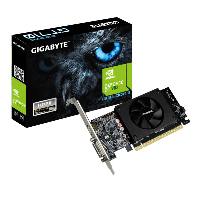 GIGABYTE GV-N710D5-2GL scheda video NVIDIA GeForce GT 710 2 GB GDDR5