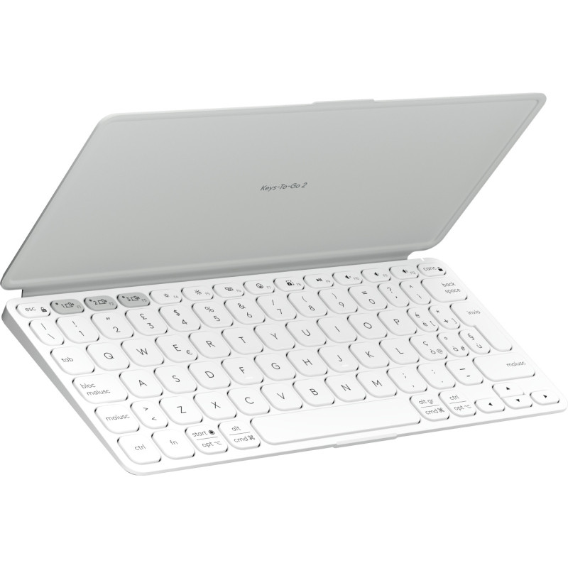 Logitech Keys-To-Go 2 tastiera Universale Bluetooth QWERTY Italiano Bianco