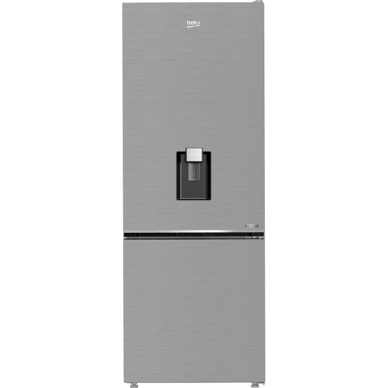 Beko B3RCNE564HDXB frigorifero con congelatore Libera installazione 490 L E Metallico