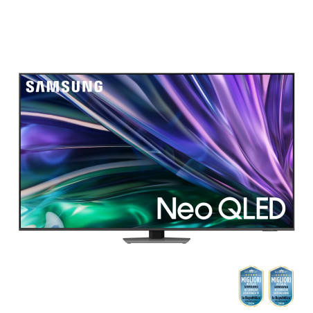 Samsung TV Neo QLED 4K 55” QE55QN85DBTXZT Smart TV Wi-Fi Carbon Silver 2024, Processore NQ4 AI GEN2, Tecnologia Quantum Matrix,