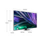 Samsung TV Neo QLED 4K 55” QE55QN85DBTXZT Smart TV Wi-Fi Carbon Silver 2024, Processore NQ4 AI GEN2, Tecnologia Quantum Matrix,