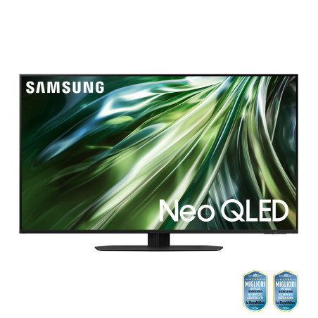 Samsung TV Neo QLED 4K 43" QE43QN90DATXZT Smart TV Wi-Fi Titan Black 2024, Processore NQ4 AI GEN2, Tecnologia Quantum Matrix,