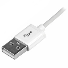 StarTech.com Cavo Connettore Lightning 8-pin Apple a USB di tipo Slim per iPhone   iPod   iPad da 1m - Bianco