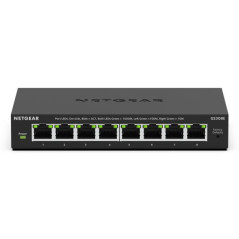 NETGEAR GS308E Gestito L2 L3 Gigabit Ethernet (10 100 1000) Supporto Power over Ethernet (PoE) Nero