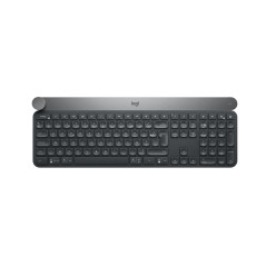 Logitech Craft Advanced keyboard with creative input dial tastiera Universale RF senza fili + Bluetooth AZERTY Belga Nero,