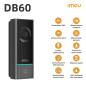 Imou DB60 Kit - Videocampanello da 5Mp a batteria con suoneria da interno supplementare