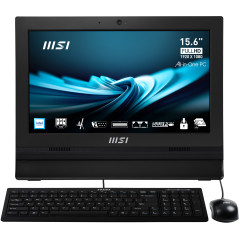 MSI Pro AP162T ADL-005IT All-in-One PC Intel® N N100 39,6 cm (15.6") 1920 x 1080 Pixel Touch screen PC All-in-one 4 GB