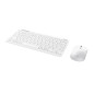 Trust Lyra tastiera Mouse incluso Universale RF senza fili + Bluetooth QWERTY Italiano Bianco