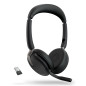 Jabra Evolve2 65 Flex Auricolare Con cavo e senza cavo A Padiglione Ufficio Bluetooth Nero