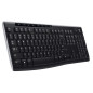 Logitech Wireless Keyboard K270 tastiera RF Wireless QWERTZ Svizzere Nero