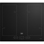 Beko HII64206F2MT Nero Da incasso 60 cm Piano cottura a induzione 4 Fornello(i)