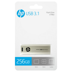 HP x796w unità flash USB 256 GB USB tipo A 3.2 Gen 1 (3.1 Gen 1) Argento