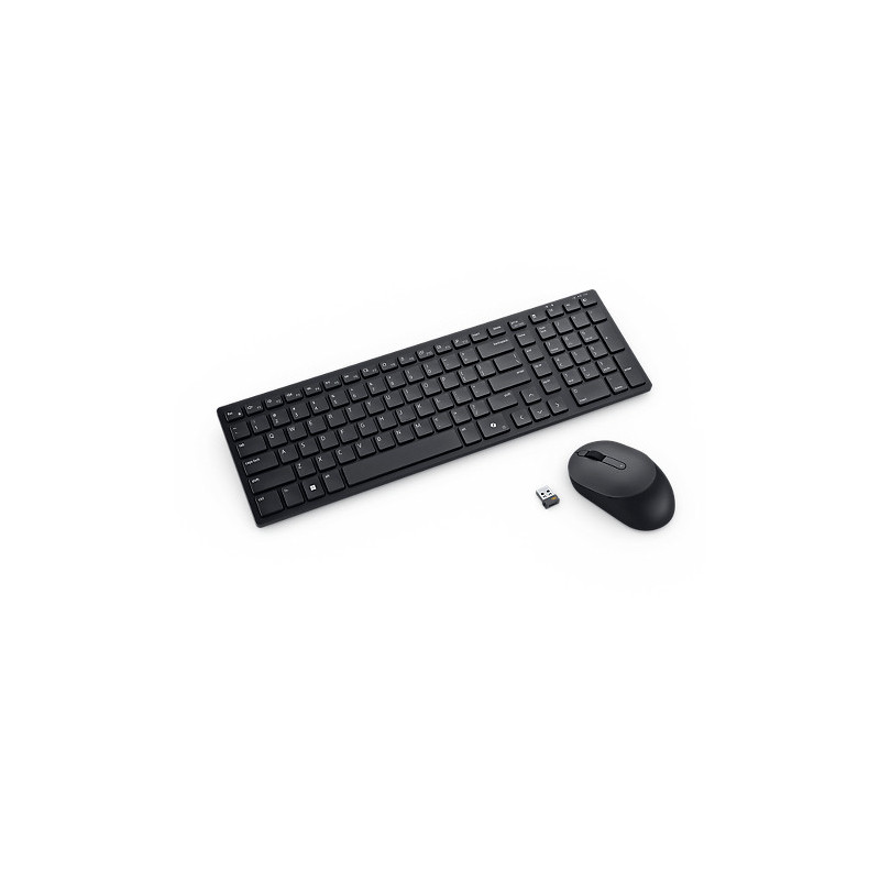 DELL KM555 tastiera Mouse incluso Universale RF senza fili + Bluetooth QWERTY US International Nero