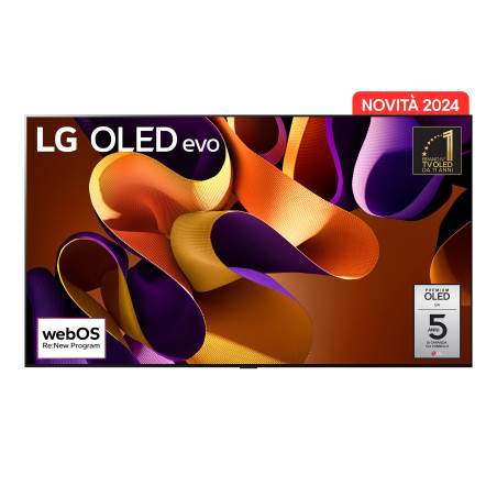 LG OLED evo G4 97'' Serie OLED97G45LW, 4K, 4 HDMI, Dolby Vision, SMART TV 2024