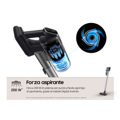 Samsung Aspirapolvere senza filo Jet™ 75E pet 200W VS20B75AGR1