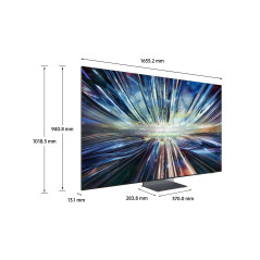 Samsung TV Neo QLED 8K 75” QE75QN900DTXZT Smart TV Wi-Fi Graphite Black 2024, NQ8 AI GEN3 Processor 8K, 8K AI Upscaling Pro,